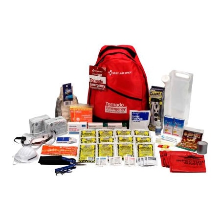 Acme United First Aid Only 91056 Emergency Preparedness Backpack, Tornado 91056